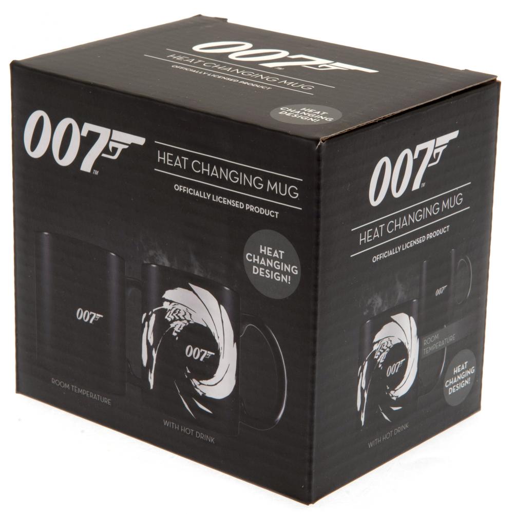 James Bond Heat Changing Mug: 7 Mugs By James Bond