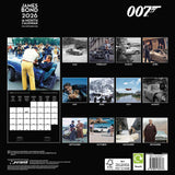James Bond Square Calendar 2026: 3 - Calendars By James Bond