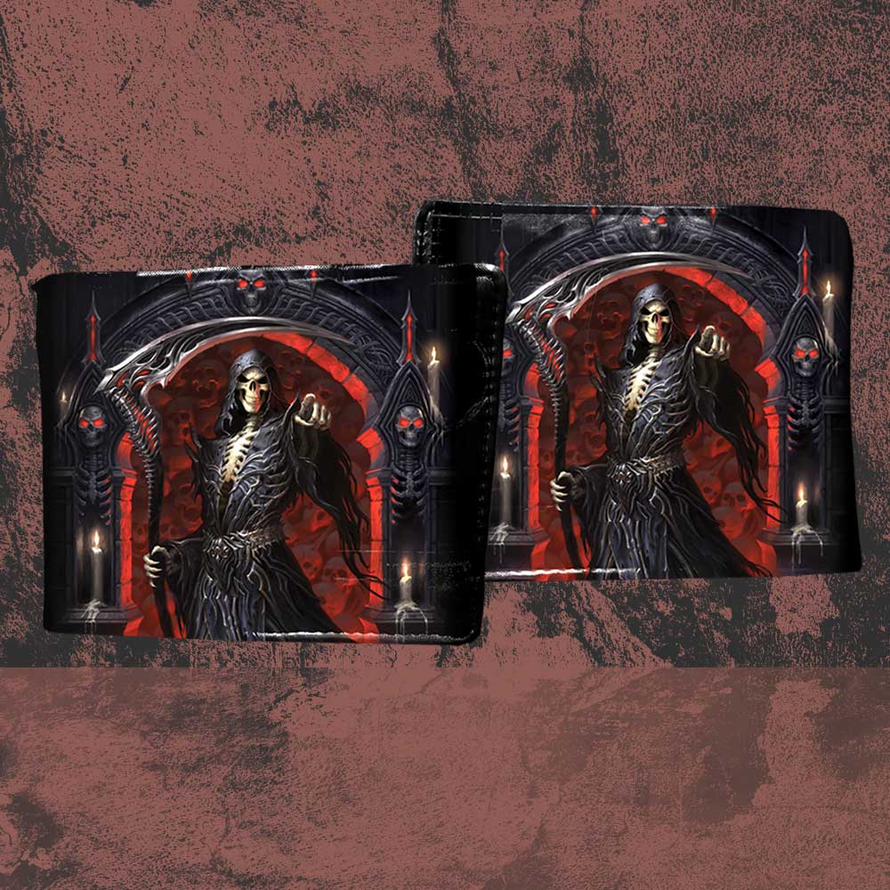 James Ryman You’re Next Skeleton Grim Reaper Wallet: 1 - Wallets By James Ryman