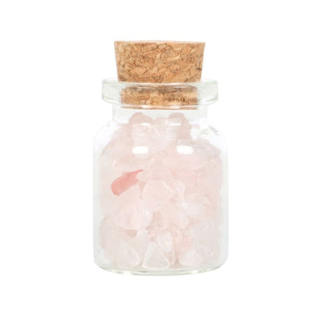Jar of Love Rose Quartz Crystal in a Matchbox: 4 - By Gift Moments