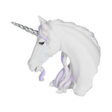 Jewelled Magnificence Small White Unicorn Bust Ornament: 4 Figurines Medium (15 29cm) By Gift Moments