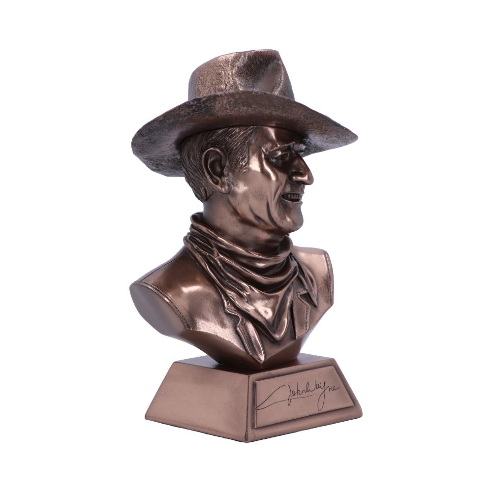 John Wayne Bronze Bust 18cm: 5 Figures & Collectables By John Wayne