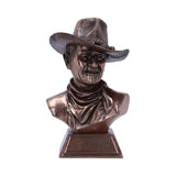 John Wayne Bronze Bust 18cm: 2 Figures & Collectables By John Wayne