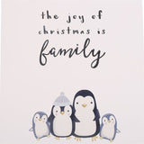 Joy of Christmas Penguin Family Hanging Sign: 2 - Signs & Plaques By Gift Moments