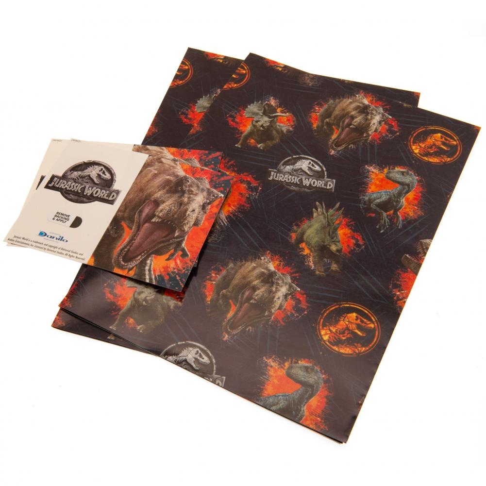 Jurassic World Gift Wrap: 1 - Gift Wrap & Bags By Jurassic World