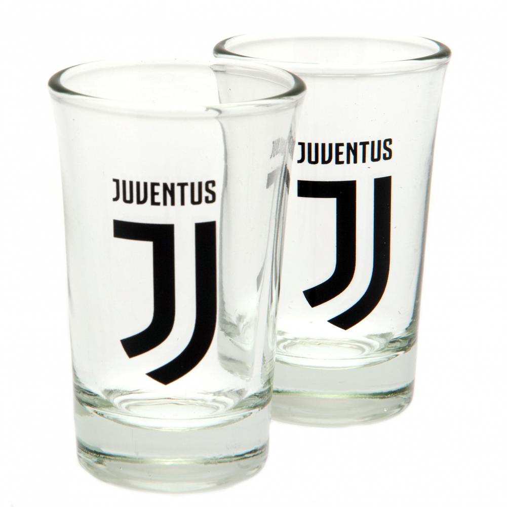 Juventus FC 2pk Shot Glass Set: 2 - Glassware By Juventus