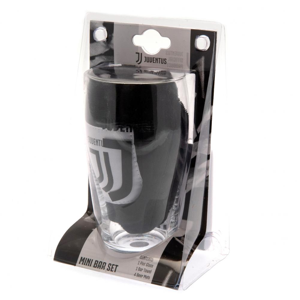 Juventus FC Mini Bar Set: 3 Barware By Juventus
