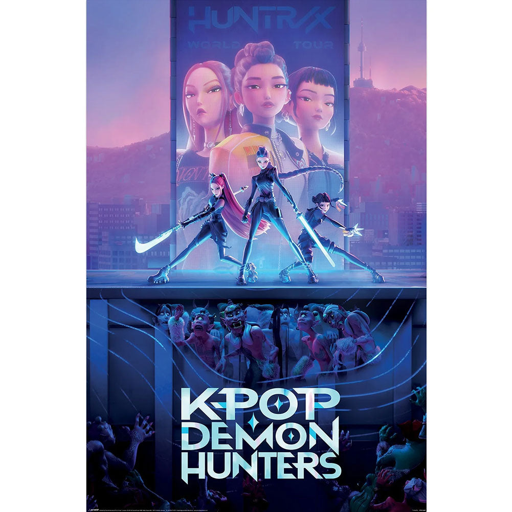 K-POP Demon Hunters Key Art Poster 42: 1 - Posters By KPop Demon Hunters