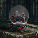 Twilight Bloom Gothic Snow Globe