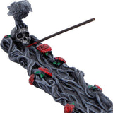 Twilight Bloom Gothic Raven Incense Burner