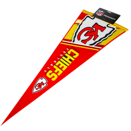 Kansas City Chiefs Classic Felt Wall Pennant: 5 - Flags & Banners By American Sports