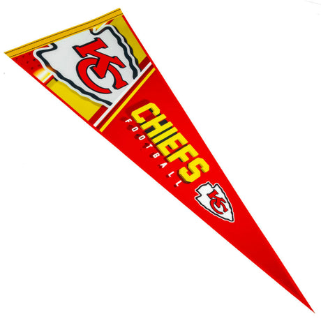 Kansas City Chiefs Classic Felt Wall Pennant: 1 - Flags & Banners By American Sports