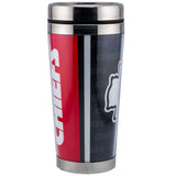 Kansas City Chiefs Thermal Travel Mug: 3 - Mugs By American Sports