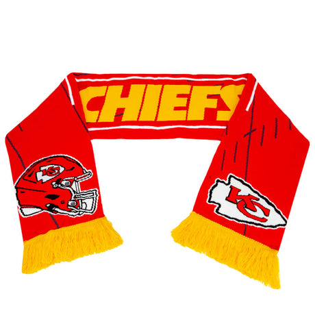 Kansas City Chiefs HD Scarf: 1 - Scarves By American Sports
