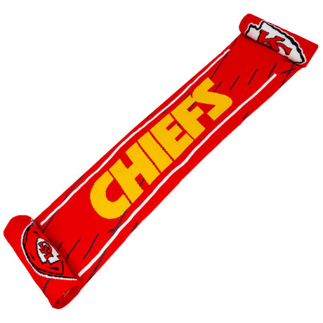 Kansas City Chiefs HD Scarf: 3 - Scarves By American Sports