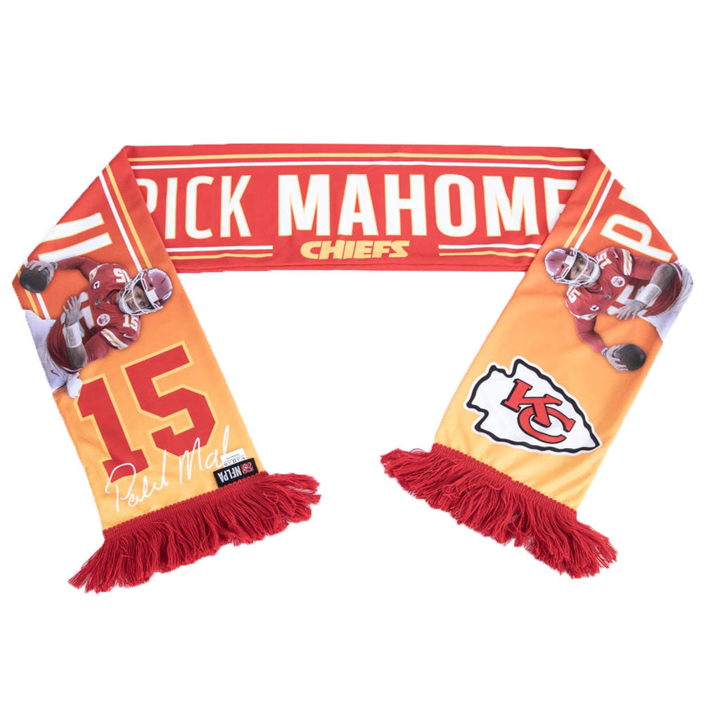 Kansas City Chiefs Mahomes II HD Scarf: 1 - Scarves By American Sports