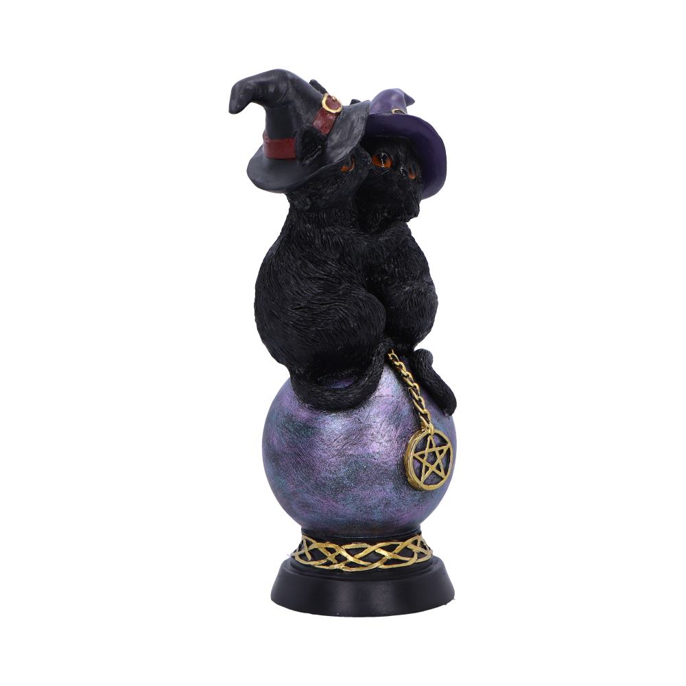 Kittens Orbuculum Witches Cat Ornament: 5 - Figurines Small (Under 15cm) By NN Designs