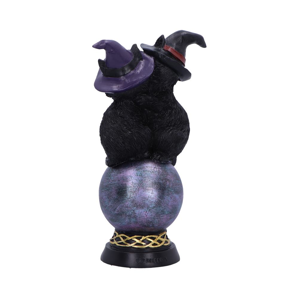 Kittens Orbuculum Witches Cat Ornament: 4 - Figurines Small (Under 15cm) By NN Designs