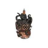 Kraken on Diver’s Helmet Backflow Incense Burner: 2 - Incense Holders By Gift Moments