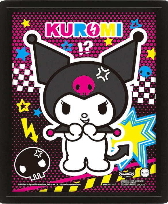 Kuromi Framed 3D Picture: 1 - Framed Prints By Kuromi