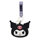 Kuromi PVC Coin Purse Keyring - Shop Keyrings At Gift Moments - 1