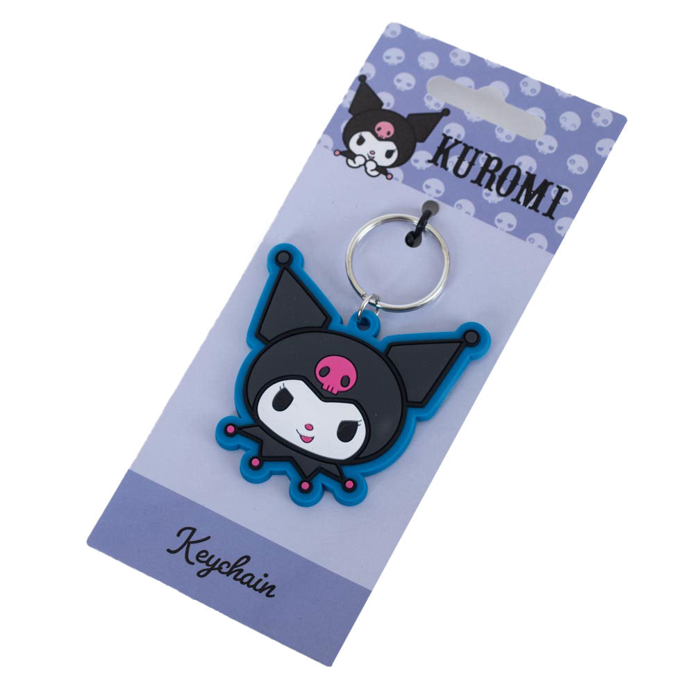 Kuromi Smile PVC Keyring: 3 Keyrings By Kuromi