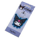 Kuromi Smile PVC Keyring: 3 Keyrings By Kuromi