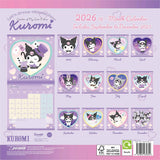 Kuromi Square Calendar 2026: 3 - Calendars By Kuromi