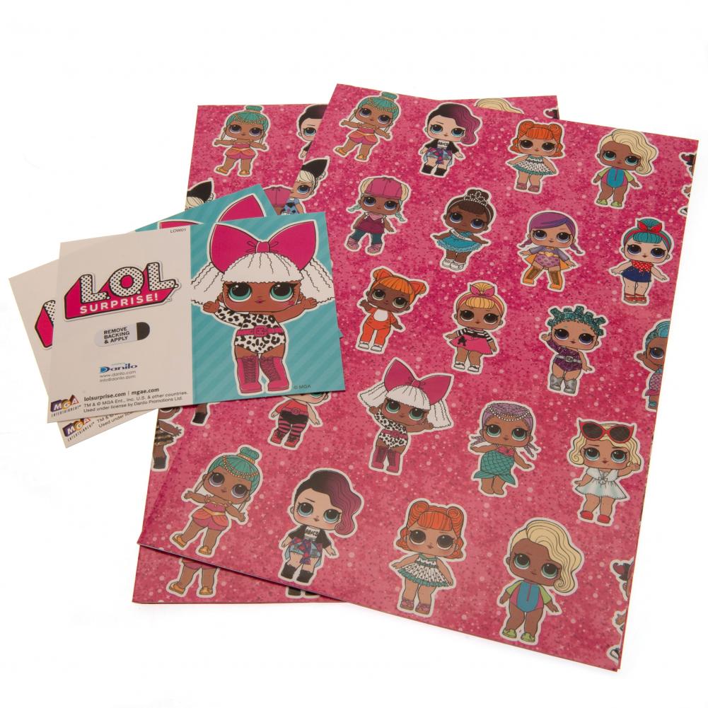 L.O.L. Surprise Gift Wrap - Shop Gift Wrap & Bags At Gift Moments - 1