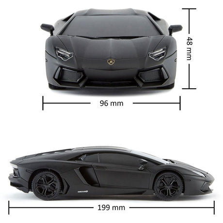 Lamborghini Aventador Radio Controlled Car 1:24 Scale Black: 5 - Toys By Gift Moments
