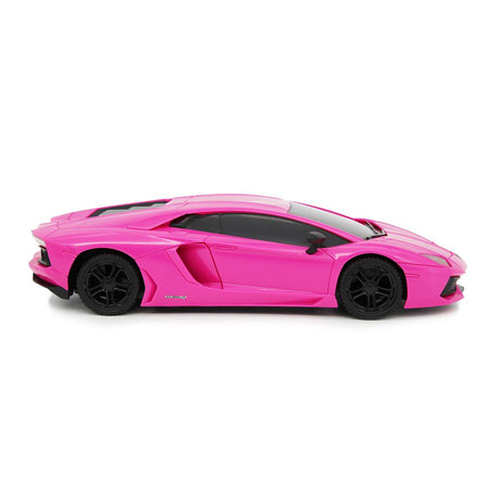 Lamborghini Aventador Radio Controlled Car 1:24 Scale Pink: 4 - Toys By Gift Moments