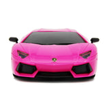 Lamborghini Aventador Radio Controlled Car 1:24 Scale Pink: 2 - Toys By Gift Moments