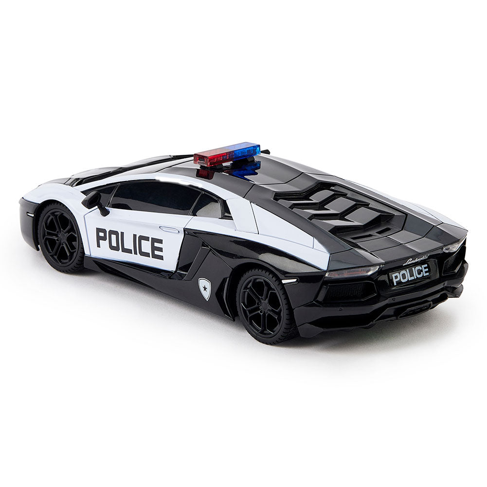 Lamborghini Aventador Radio Controlled Car 1:24 Scale Police - Shop Toys At Gift Moments - 3