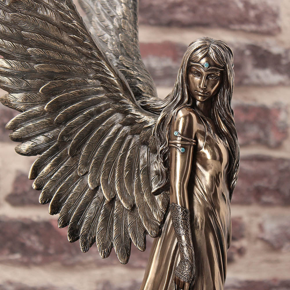 Large Anne Stokes Spirit Guide Bronze Ornament 43cm: 5 - Figures & Collectables By Anne Stokes