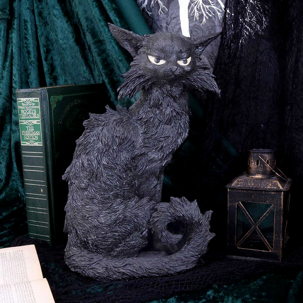 Large Black Cat Witches Familiar Figure Salem 32.5cm: 1 - Figures & Collectables By Gift Moments