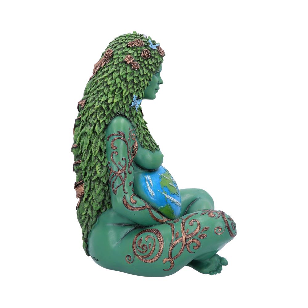 Large Ethereal Mother Earth Gaia Art Statue Painted Figurine: 5 - Figures & Collectables By NN Designs