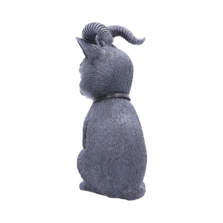 Large Pawzuph Horned Occult Cat Figurine: 4 - Figures & Collectables By NN Designs