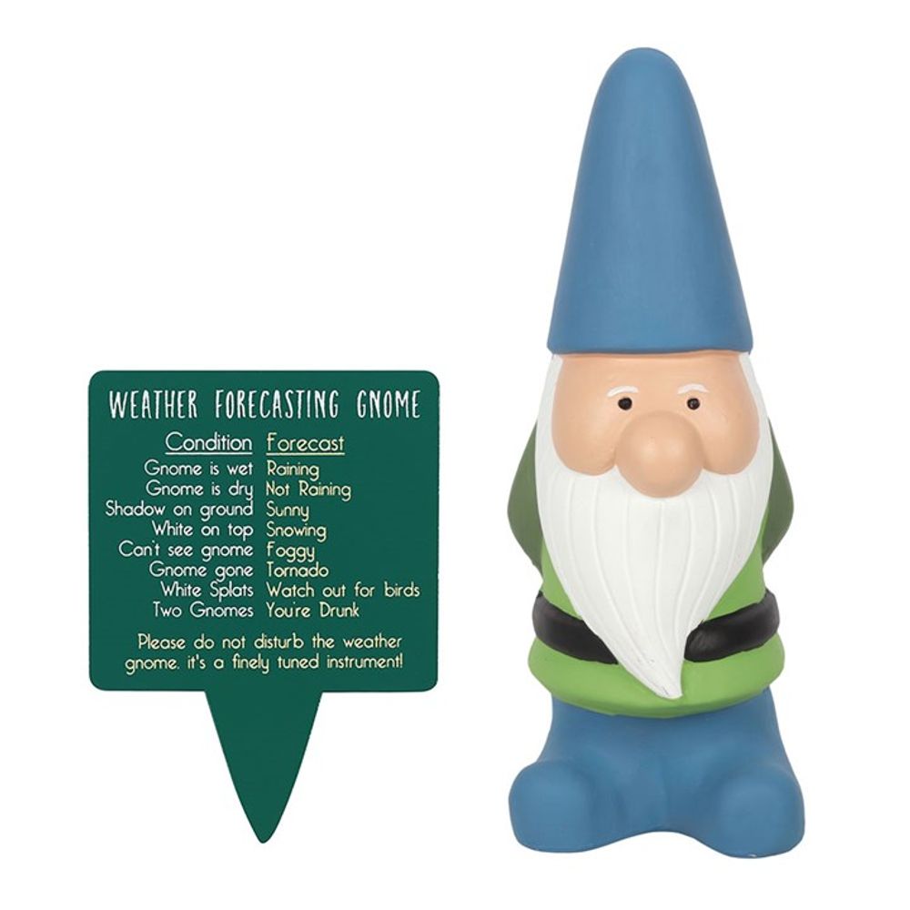 Large Weather Forecasting Gnome: 1 - Garden Ornaments By Gift Moments