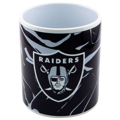 Las Vegas Raiders Camo Ceramic Mug: 2 - Mugs By American Sports