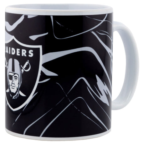 Las Vegas Raiders Camo Ceramic Mug: 1 - Mugs By American Sports