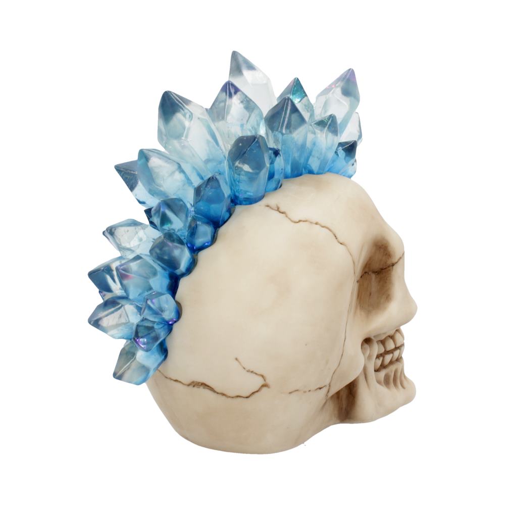 LED Crystal Mohawk Hawk Skull 18cm: 5 - Figures & Collectables By Gift Moments