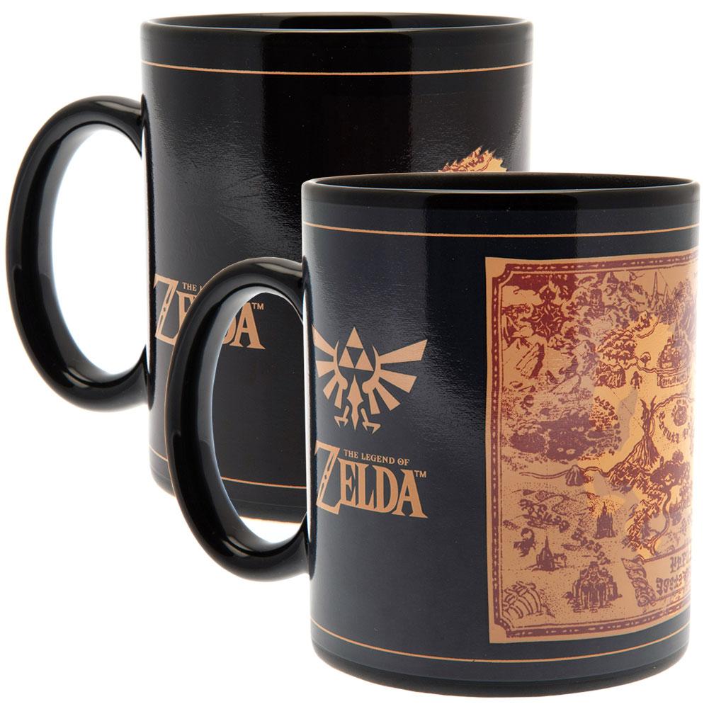 The Legend Of Zelda Heat Changing Mug Map: 1 - Mugs By The Legend Of Zelda