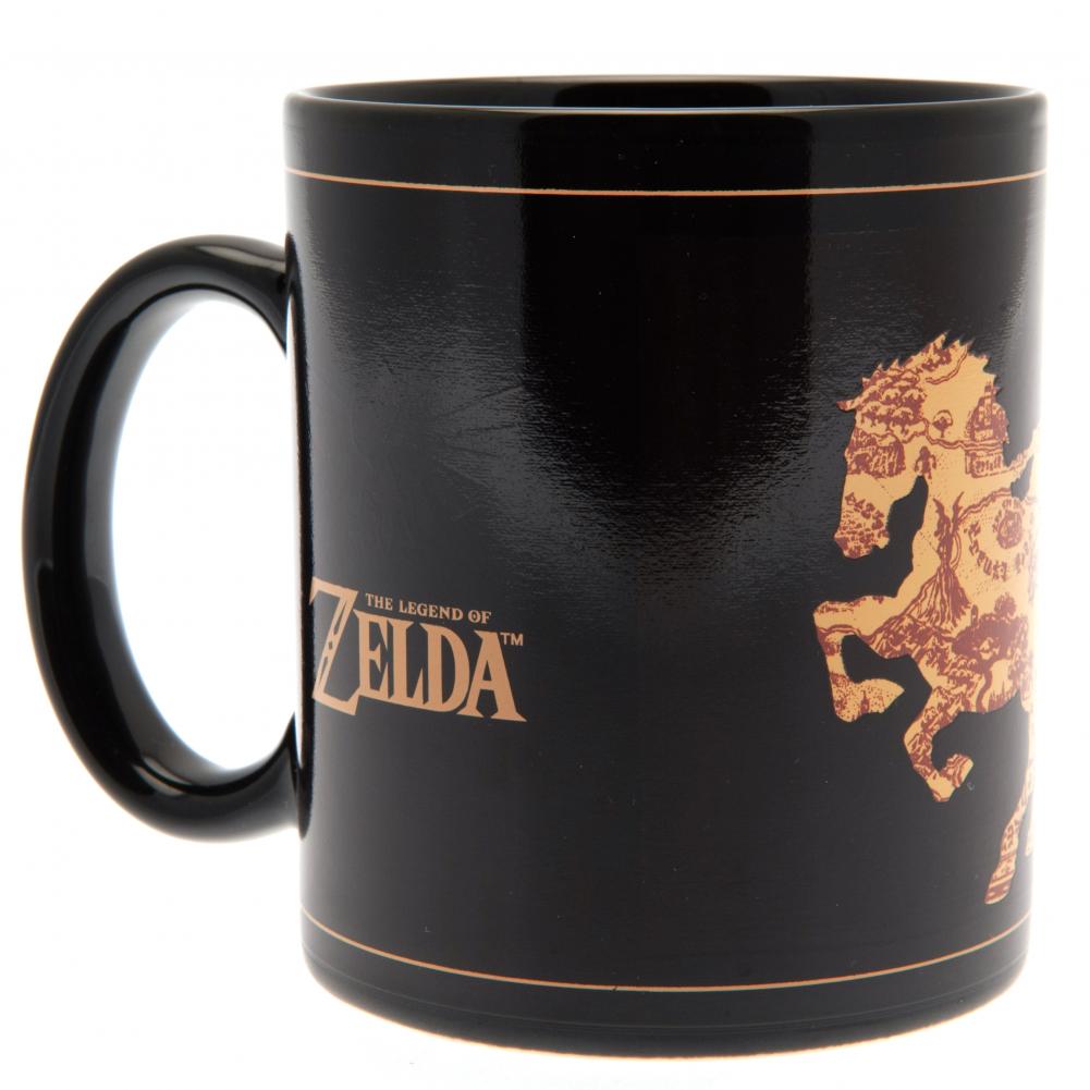 The Legend Of Zelda Heat Changing Mug Map: 2 - Mugs By The Legend Of Zelda
