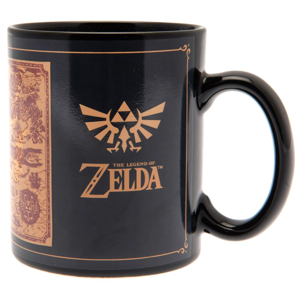 The Legend Of Zelda Heat Changing Mug Map: 4 - Mugs By The Legend Of Zelda