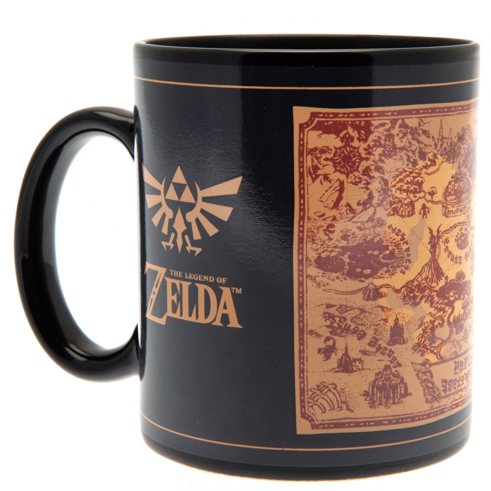 The Legend Of Zelda Heat Changing Mug Map: 3 - Mugs By The Legend Of Zelda