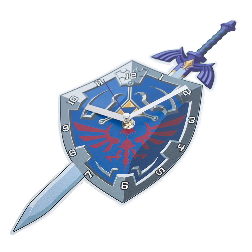 The Legend Of Zelda Metal Wall Clock: 2 - Clocks By The Legend Of Zelda
