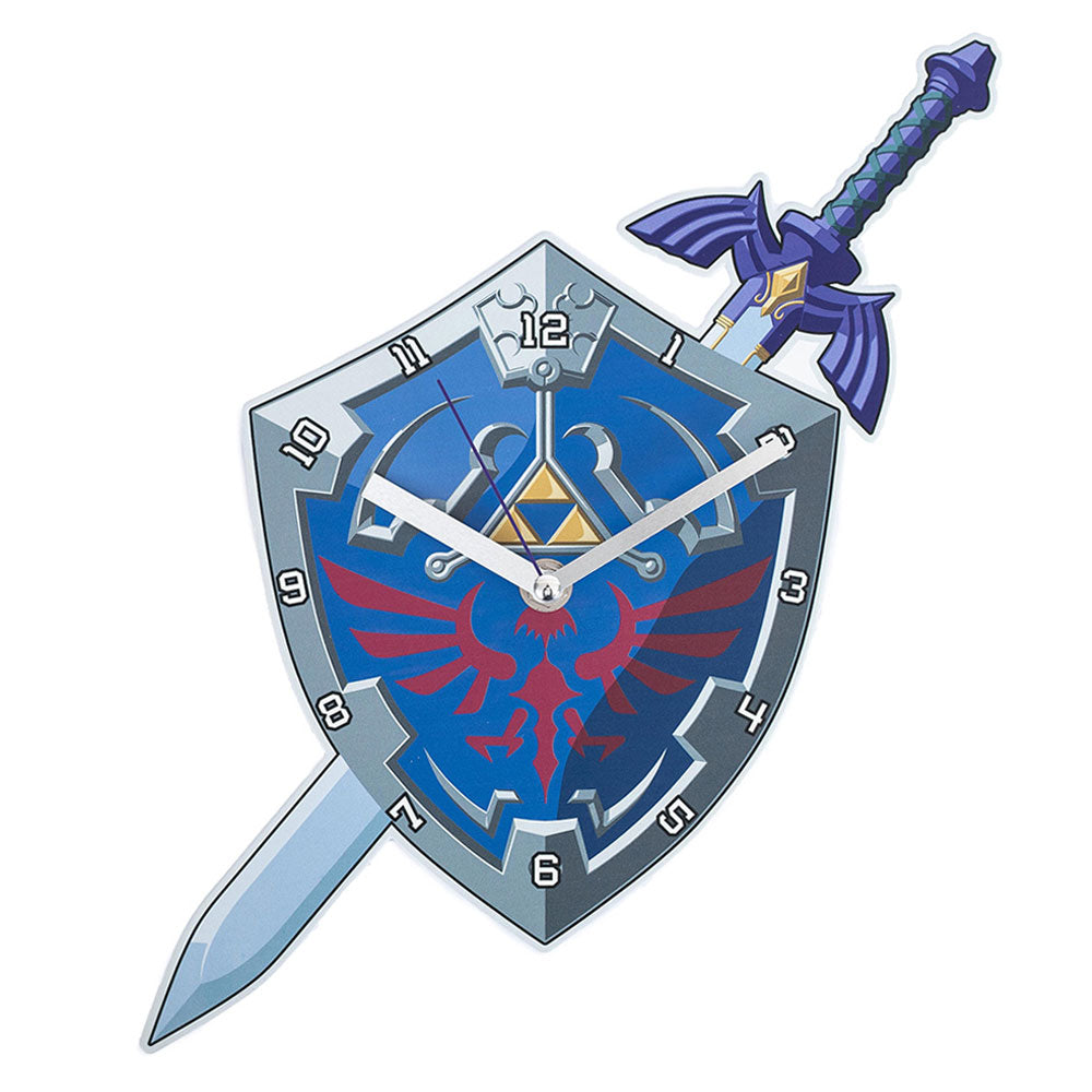 The Legend Of Zelda Metal Wall Clock: 1 - Clocks By The Legend Of Zelda