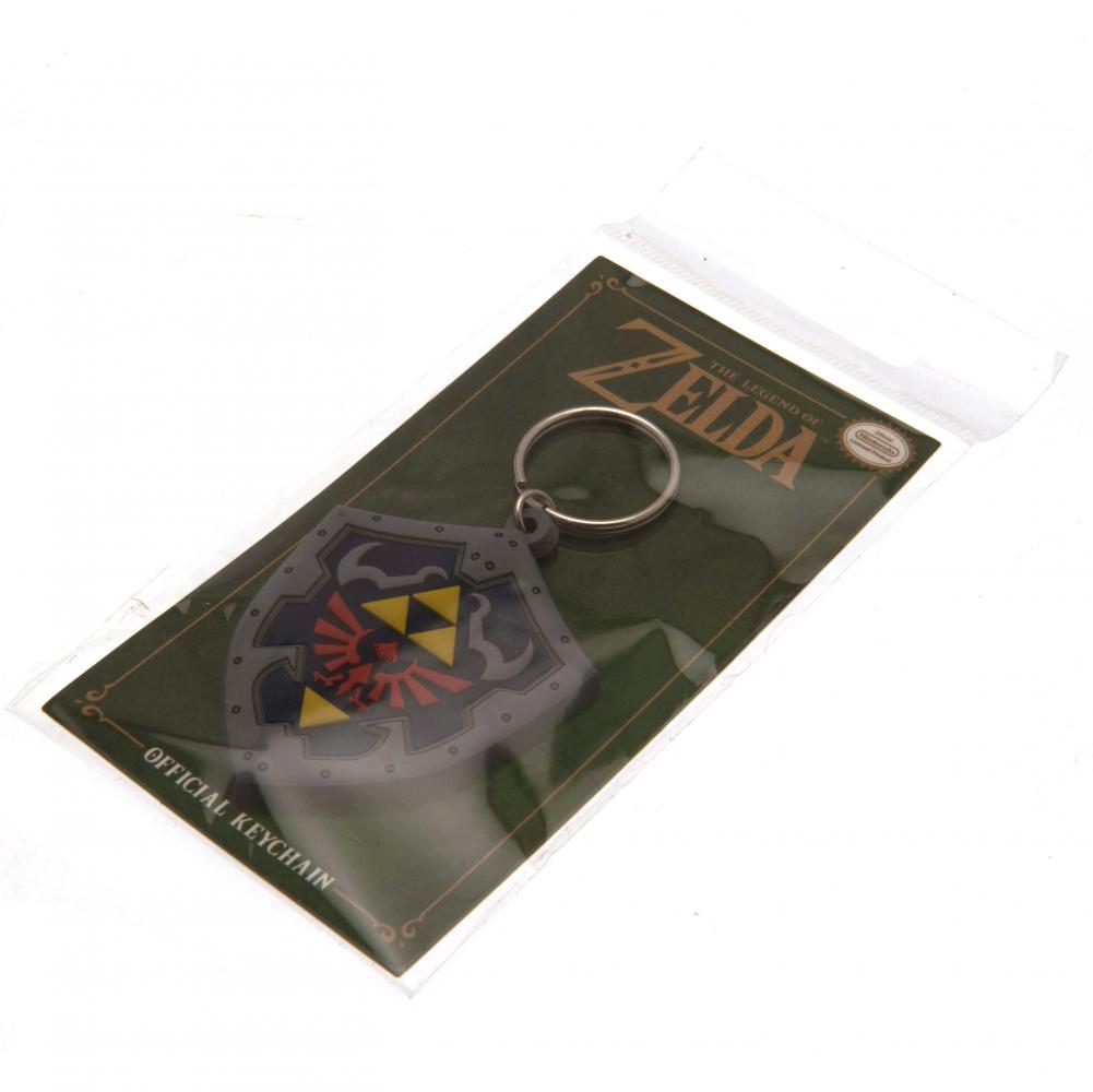The Legend Of Zelda Shield PVC Keyring - Shop Keyrings At Gift Moments - 3