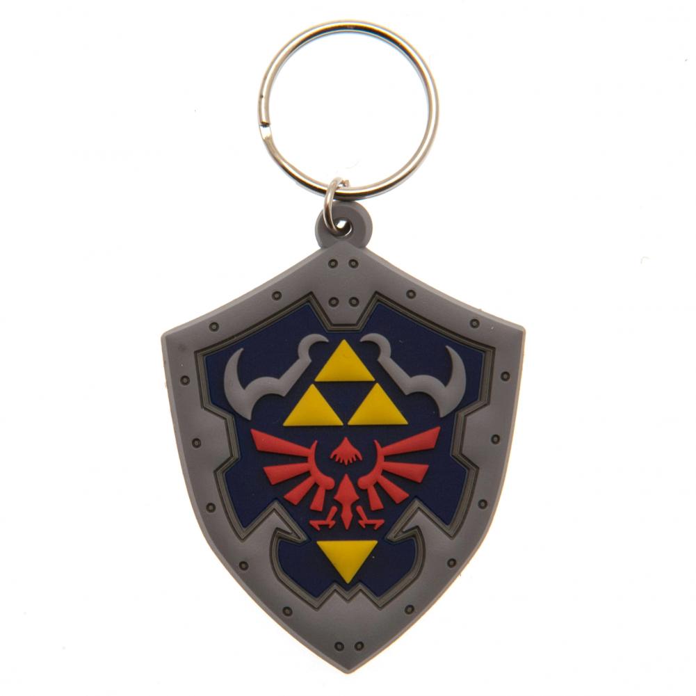 The Legend Of Zelda Shield PVC Keyring: 1 - Keyrings By The Legend Of Zelda