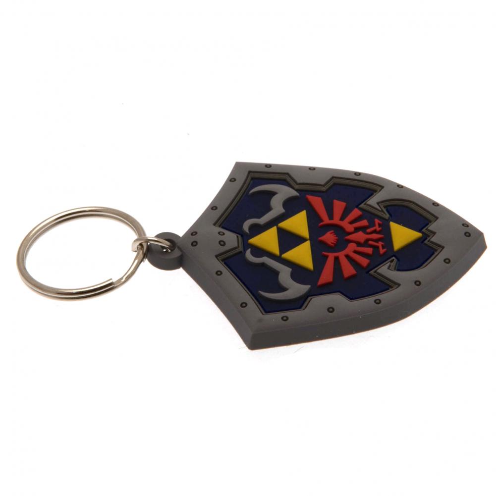 The Legend Of Zelda Shield PVC Keyring - Shop Keyrings At Gift Moments - 2